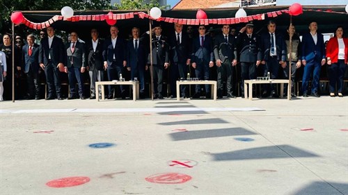 23 Nisan Ulusal Egemenlik ve Çocuk Bayramı, Kaymakamımız Mehmet Faruk SAYGIN, ilçe protokolü ve halkın katılımıyla coşkuyla kutlandı.